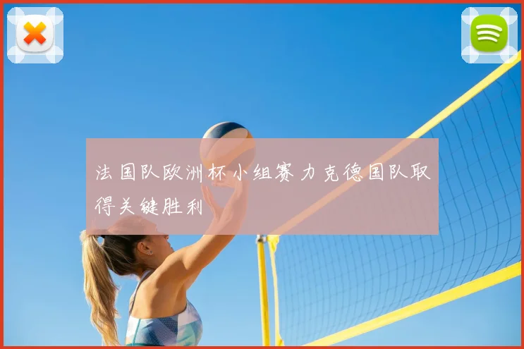 法国队欧洲杯小组赛力克德国队取得关键胜利